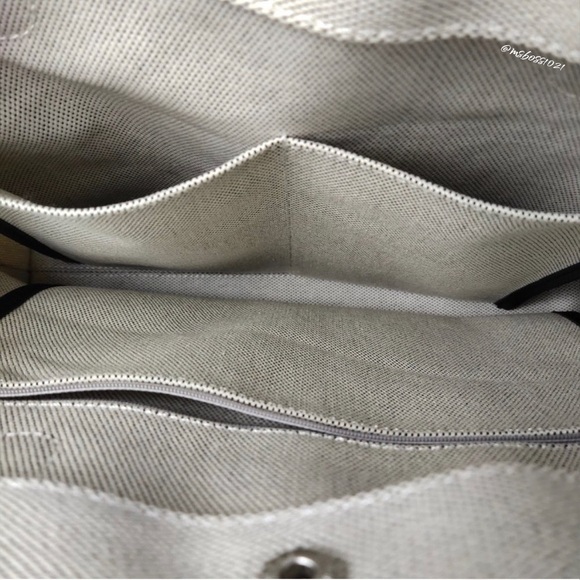 Longchamp Essential Toile Large Canvas Tote + Pouch in Ecru NWT - Picture 12 of 12